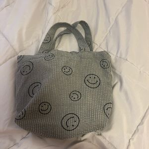Smiley face bag